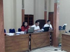 SIDANG PEMERINTAH DESA BERSAMA BPD TENTANG APBDES 2017