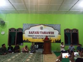 Safari Tarawih Pemerintah Kabupaten Gunungkidul Tahun 2019