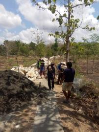 Pembangunan Talud Desa Pulutan